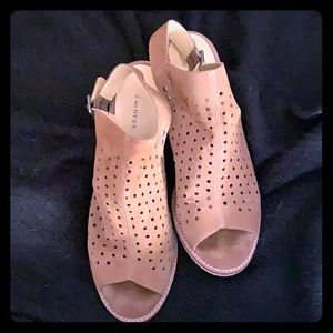 Suede Chinese Laundry mules